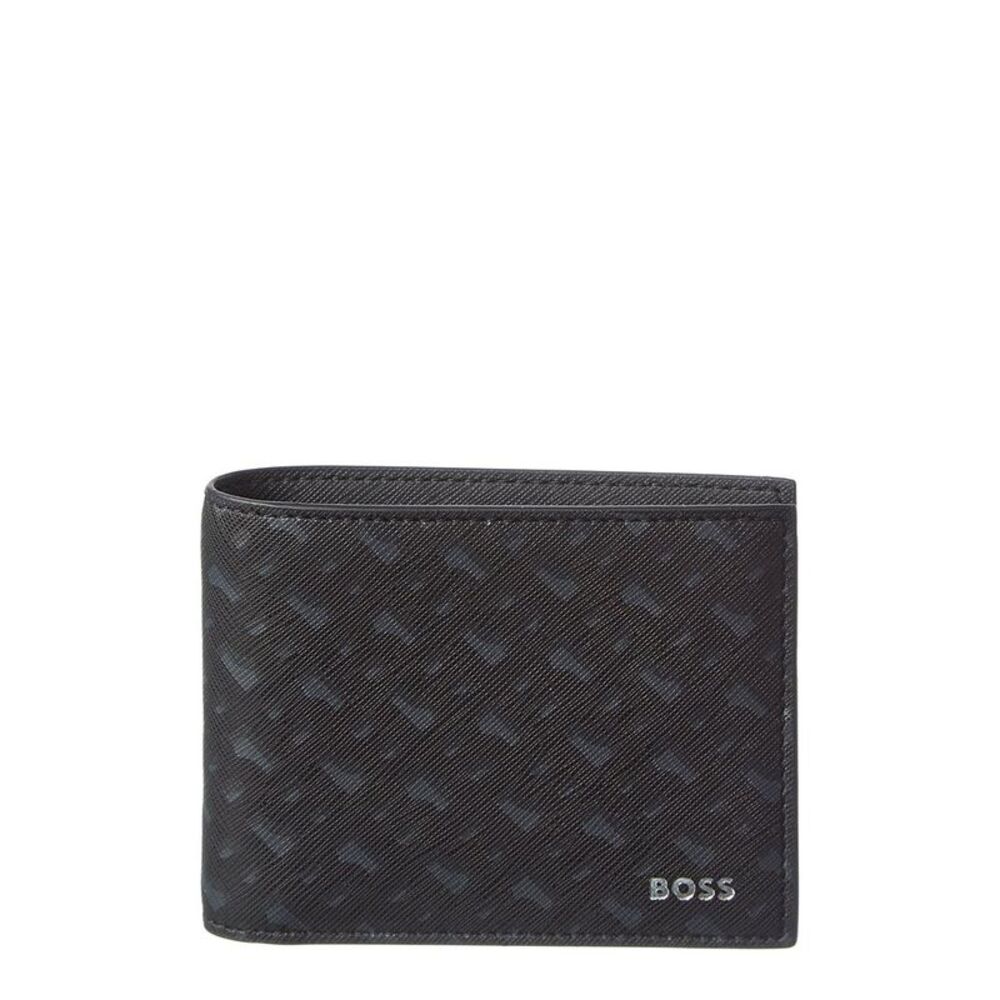 Hugo Boss Zair Leather Wallet, Black